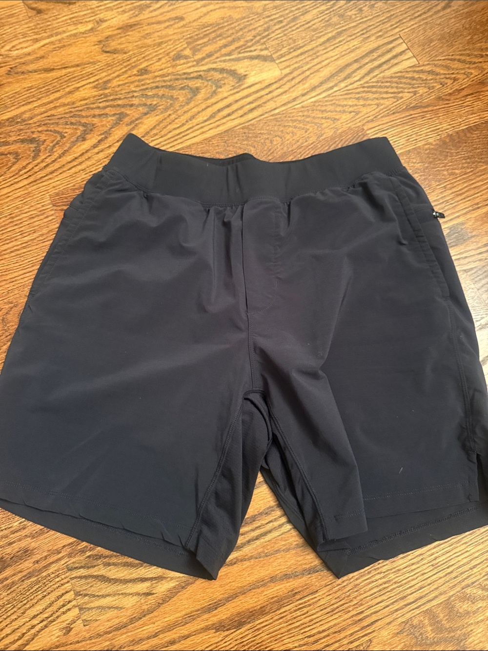 Fabletics Black Men's Training Shorts with Elastic Waistband